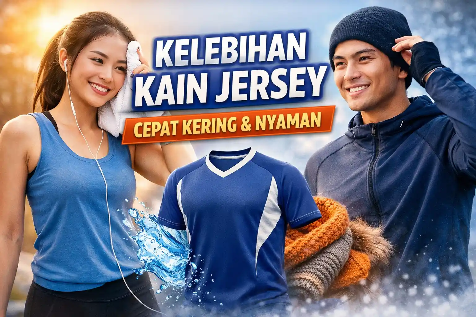 Kelebihan Kain Jersey Cepat Kering dan Nyaman