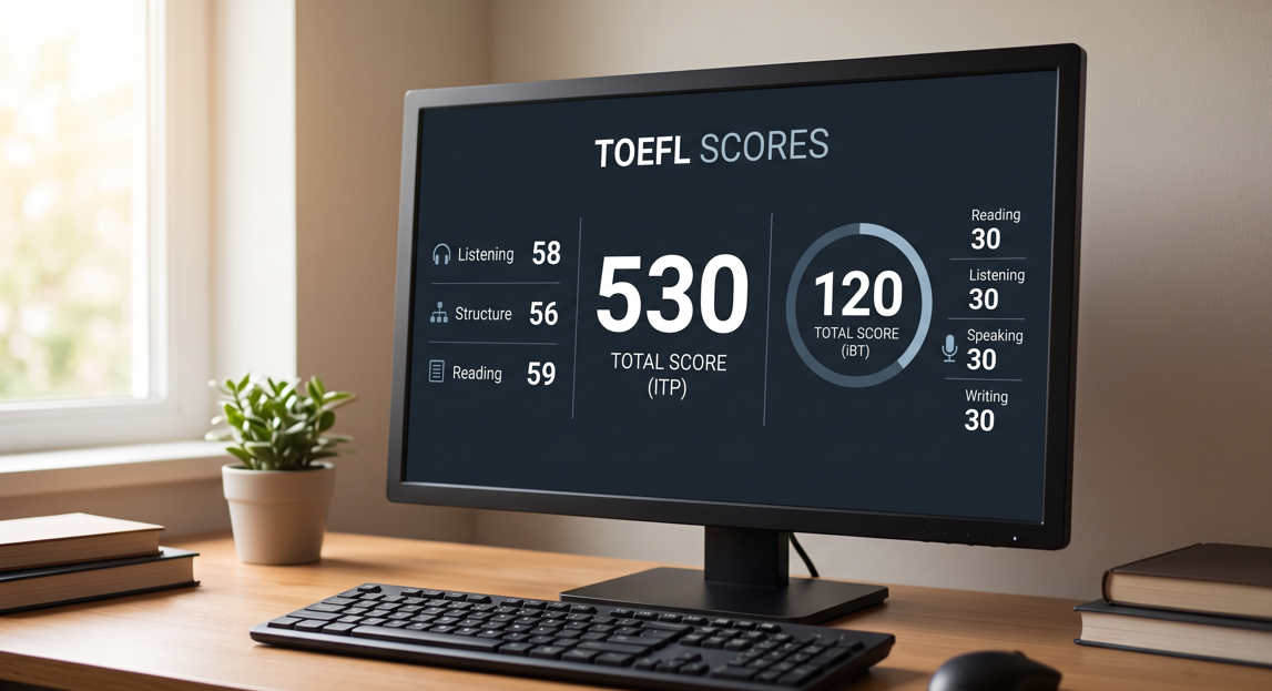 Panduan Taktis Memahami Kesetaraan Skor TOEFL IBT Untuk Kualifikasi Akademis